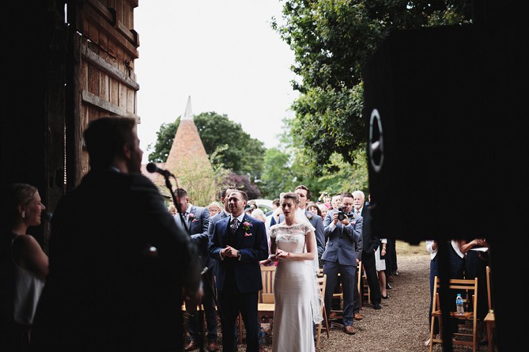Bride and Groom preying