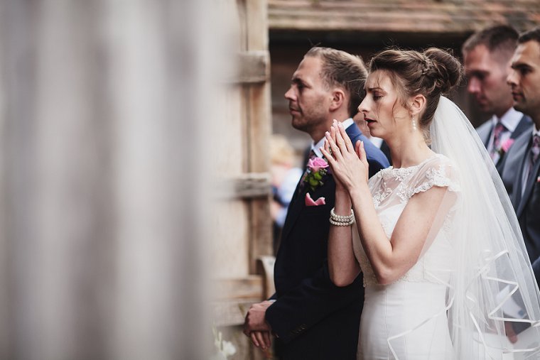Bride preying