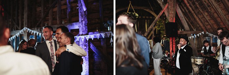 Guests dancing at Ratsbury Barn