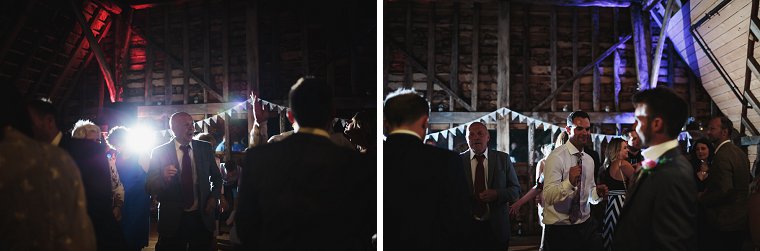 Father of groom dancing at Ratsbury Barn