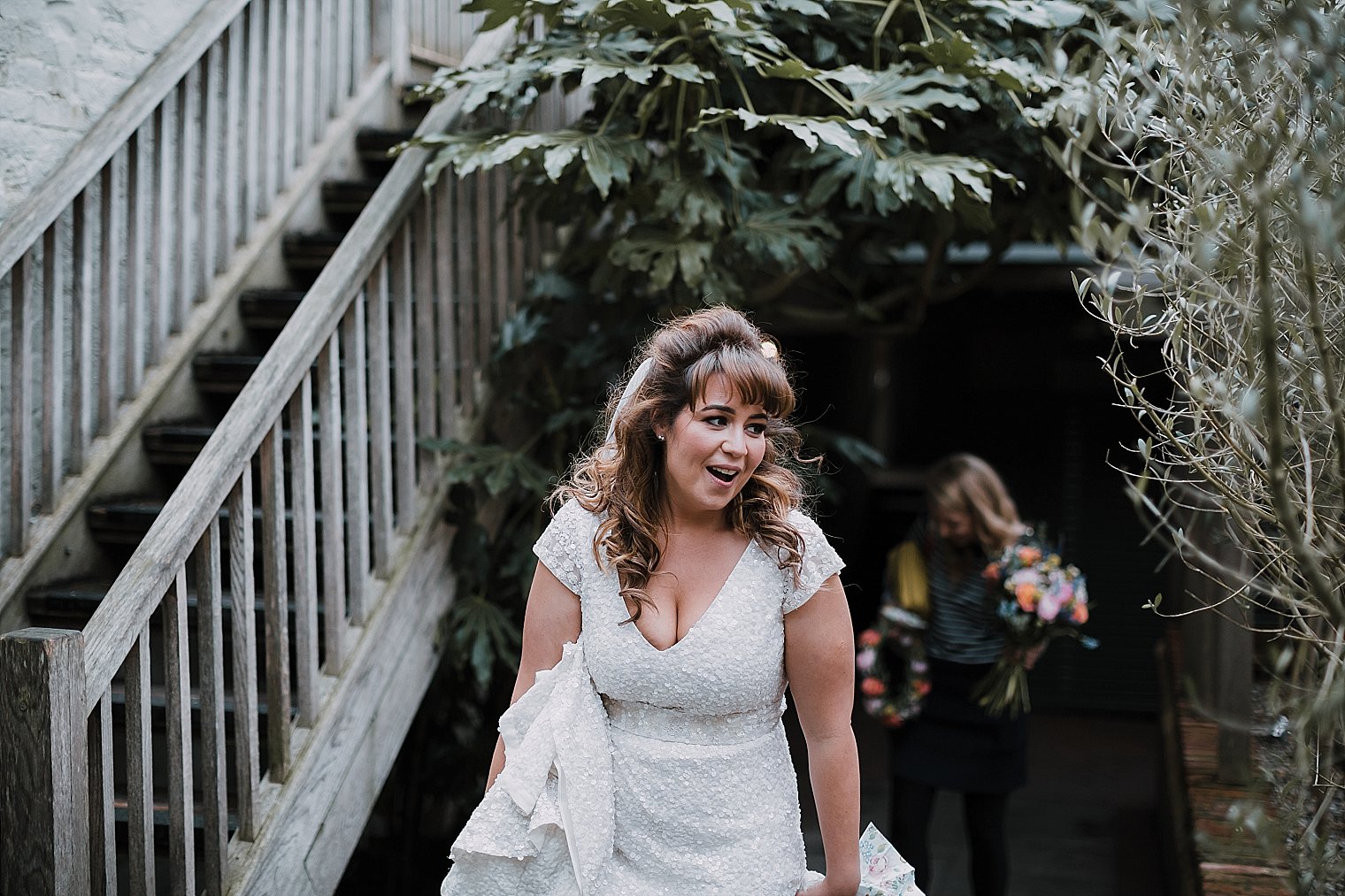 Bride walking towards ceremony