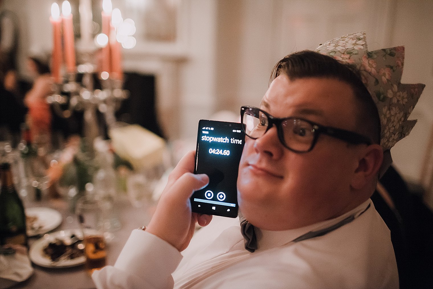 Guest timing the best mans speech