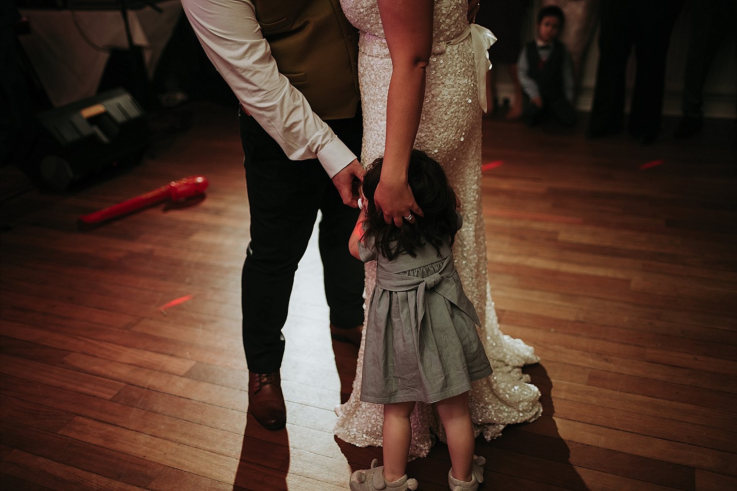 Flowergirl on the dancefloor