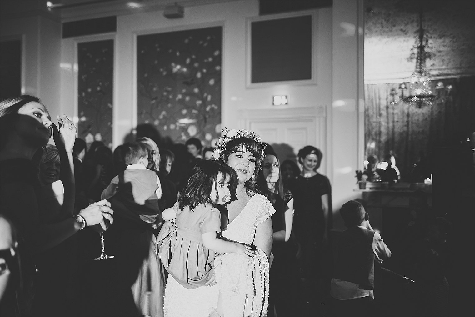 bRIDE WATCHING THE BAND