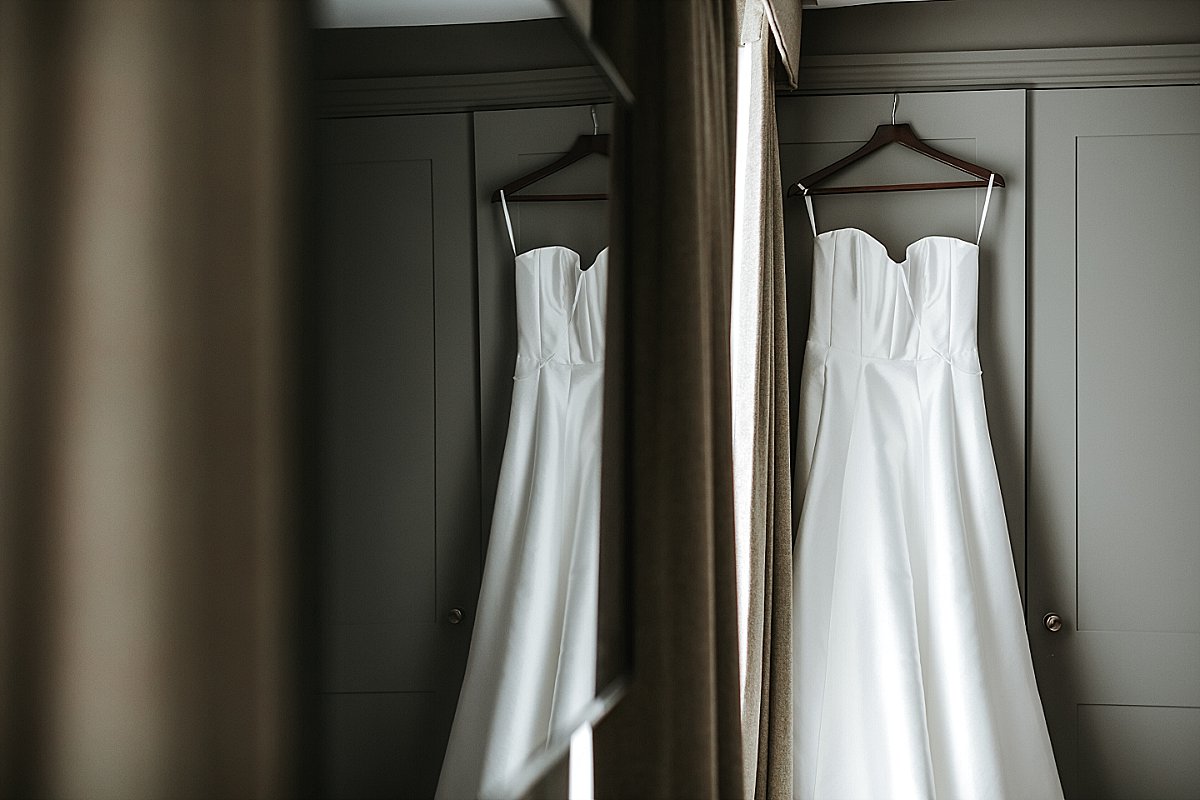 Wedding dress by Karen Holmes