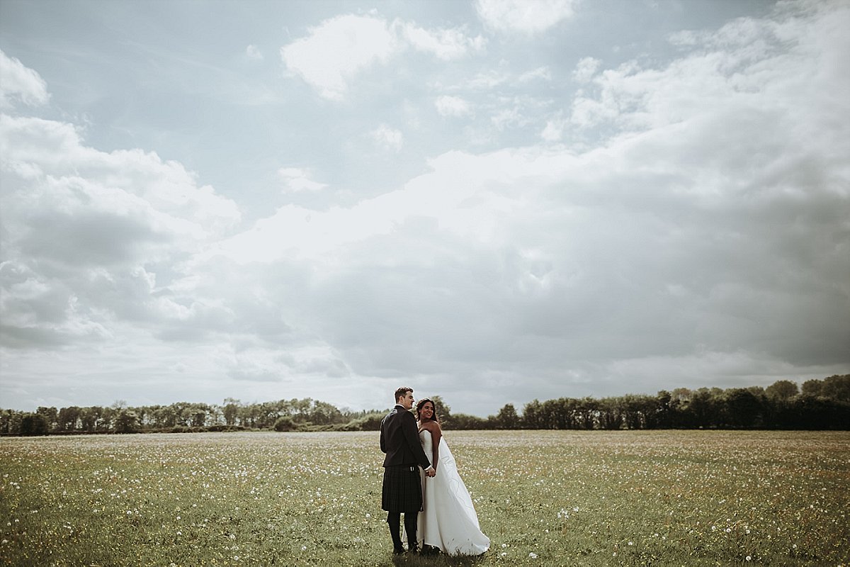 Wedding photography in Gloucester of bride and groom