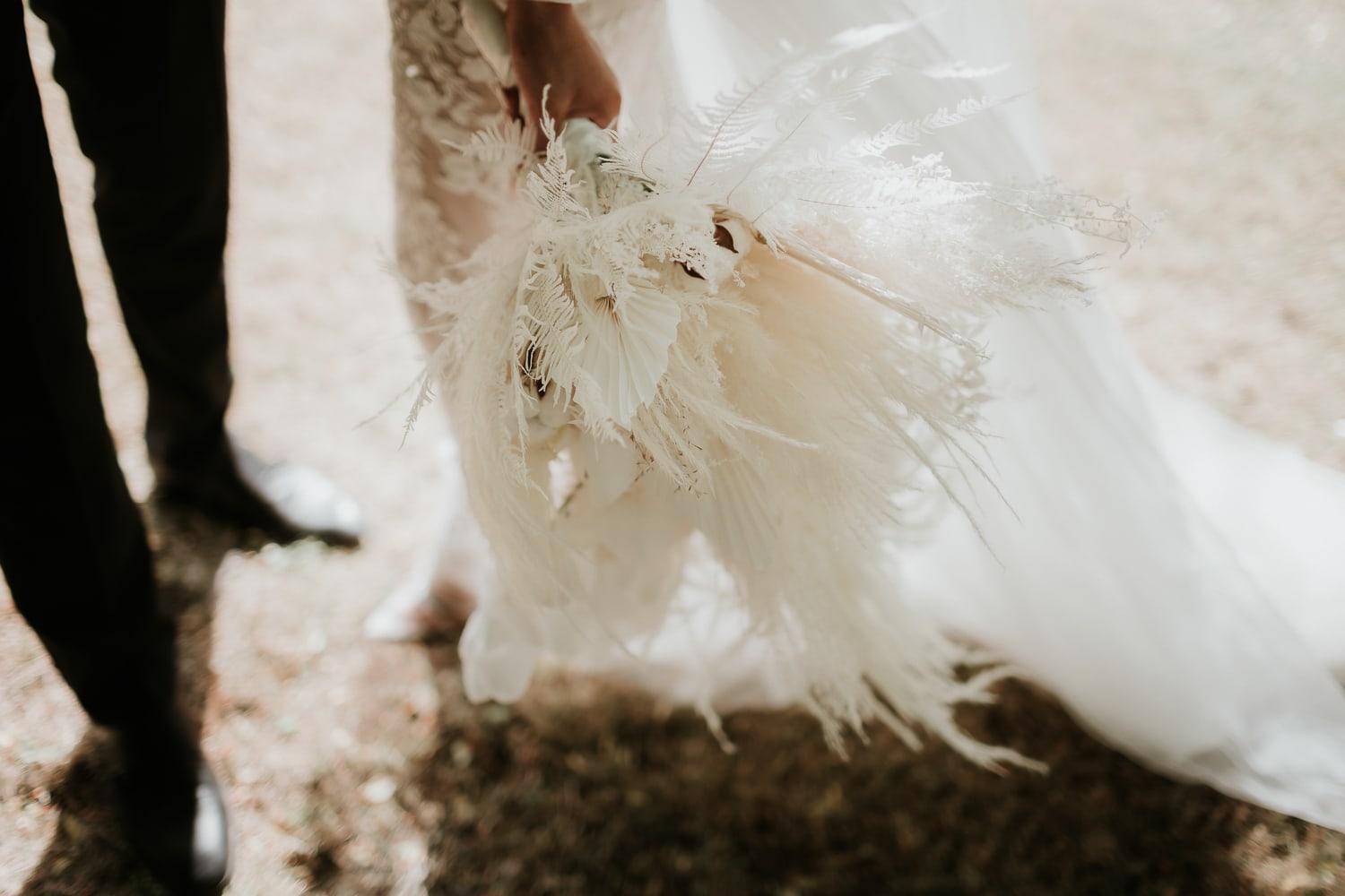 A wedding bouquet